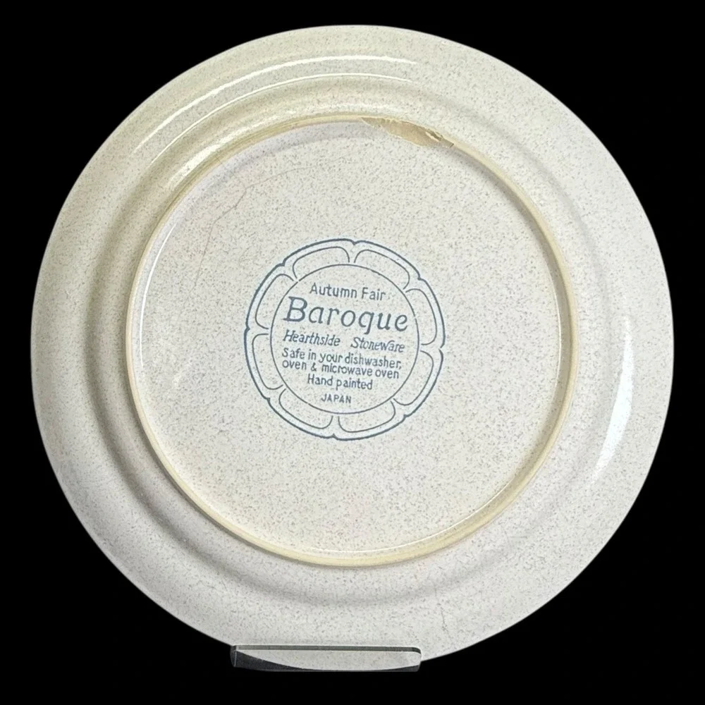 Baroque Autumn Fair Hearthside Stoneware 10.5